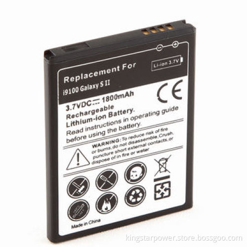 Li-ion Battery for Samsung Galaxy S2 SII S II I9100 i9100 Mobile Phone for Internal Replacement